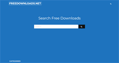 Desktop Screenshot of freedownloads.net